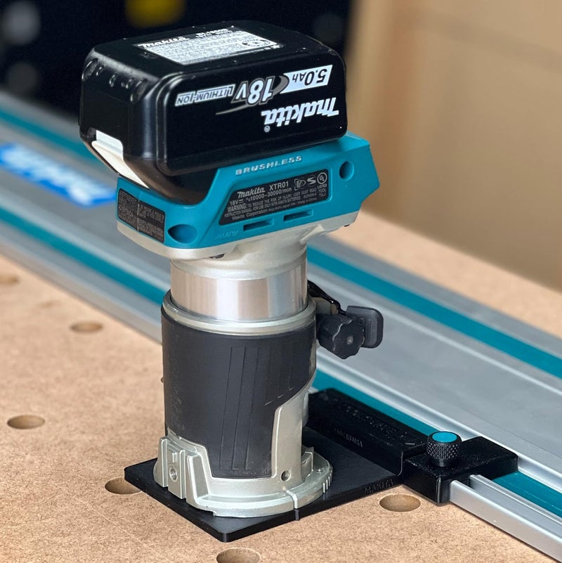 ToolCurve Guide Rail Adapter Compatible with Makita Router - Made in USA - Image 1